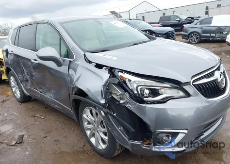 2020 Buick Envision Fwd Preferred z USA, uszkodzony, nr VIN LRBFXBSA6LD214512